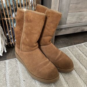 UGG Women's Tan Suede Boots